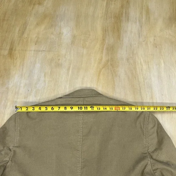 Vintage Eddie Bauer Corduroy Blazer Tall Mens Sz LargeCotton Stretch Khaki